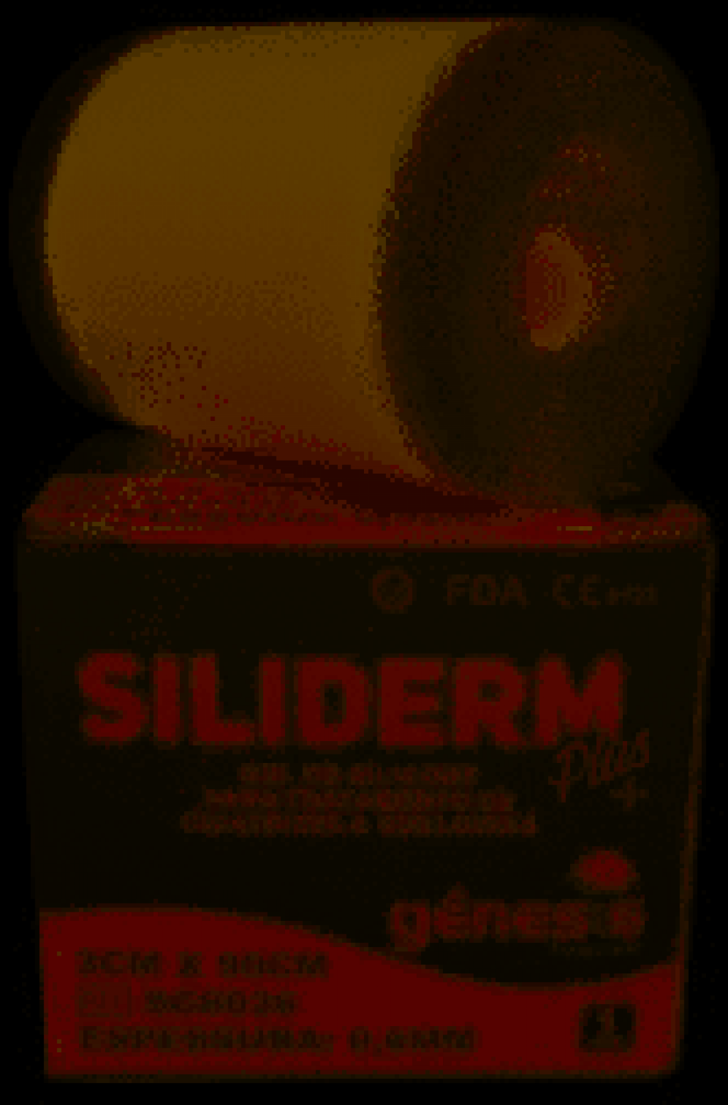 Amparar BH - Siliderm plus 3x90cm gel silicone para cicatrizes - 